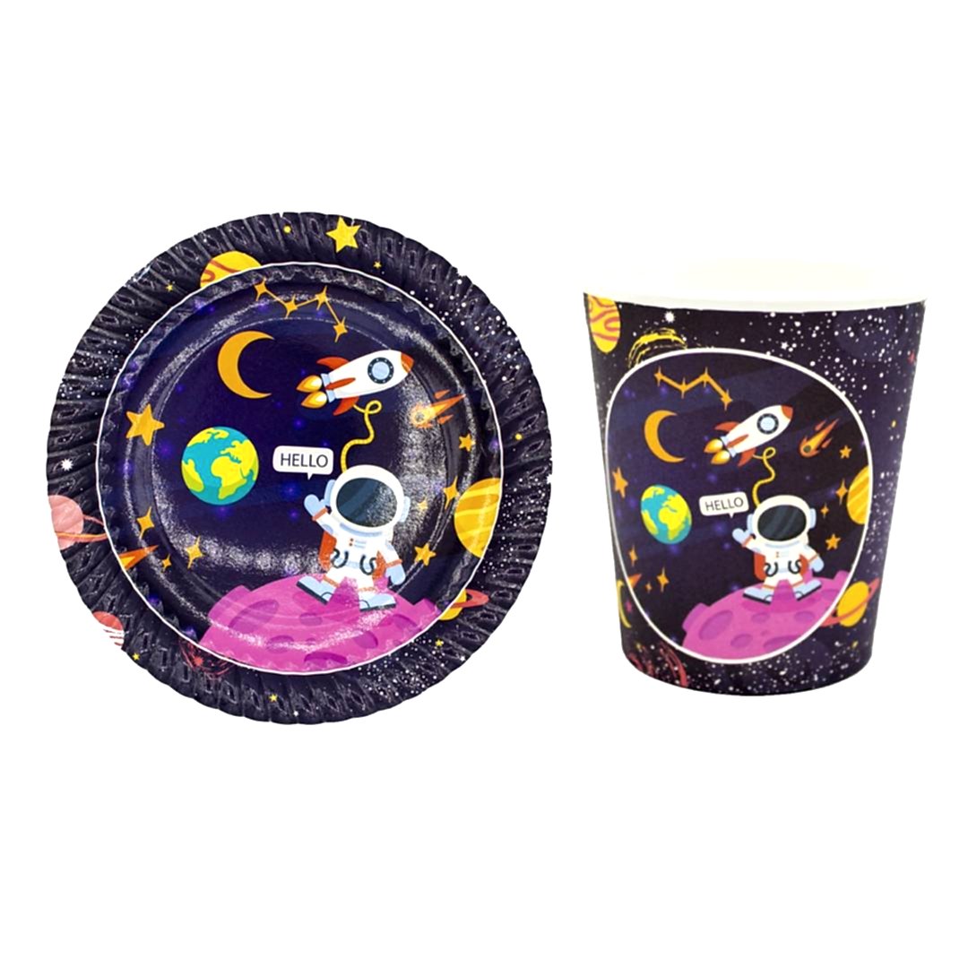 uzay-temali-tabak-bardak-set-karton-8-adet