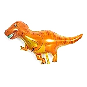 Turuncu T-Rex Dinazor Folyo Balon
