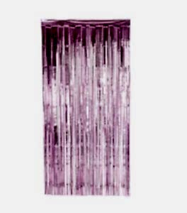 Metalize Pembe Arka Fon Kapı Süsü