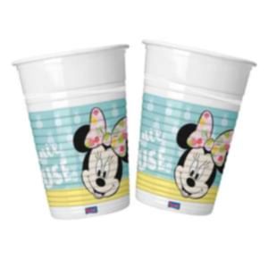 Minnie Tropical Plastik Bardak 8 Adet