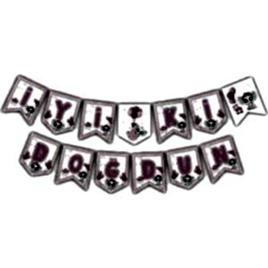 Fil Temalı İyi ki Doğdun Banner Pembe