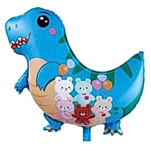 Dinozor Folyo Balon Mavi
