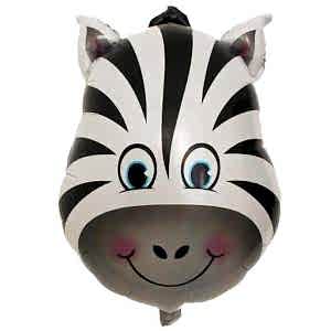 Zebra Folyo Balon 55 cm