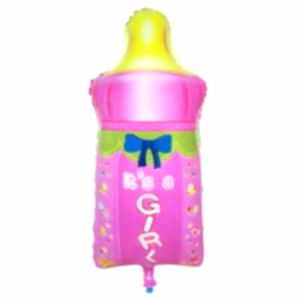 Biberon Folyo Balon Pembe