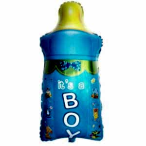 Biberon Folyo Balon Mavi