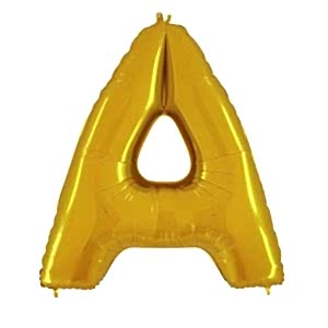 A Harfi Folyo Balon Altın 100 cm